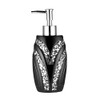 Zahari Home Sinatra Soap Dispenser/Lotion Pump Unique Design Bling Glass