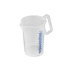 thermohauser Measuring cup with closed handle, 1000 ml, plastic PP,