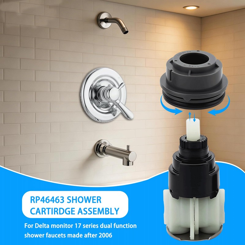 RP46463 Shower Cartridge Replacement for Delta Monitor 17 Series (2006-Present)