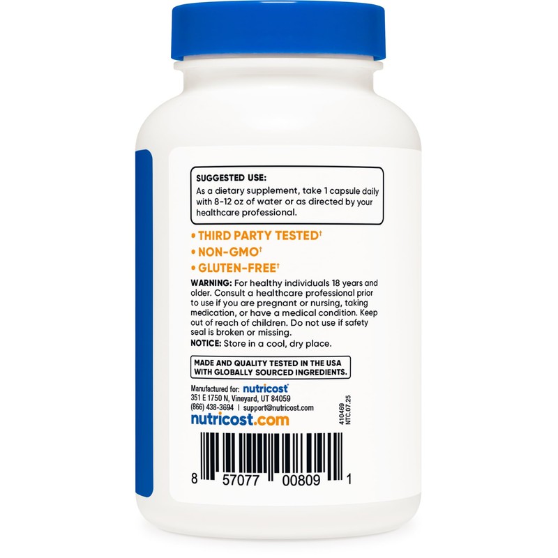Nutricost Blueberry Extract 8000mg Equivalent (from 160mg of 50:1 Extract),