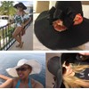Ericotry Women Girls Large Wide Floppy Brim Summer Beach Sun