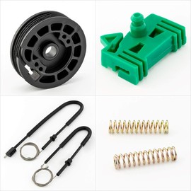 Window Regulator Repair Kit Front Left for Peugeot 306 4/5 Door