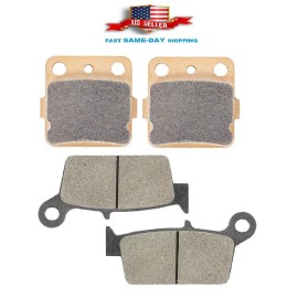 H&H bros Front and Rear Brake Pads for Honda CR85R 2003 2004 2005 2007 / CR85RB 2006 2007