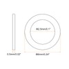 uxcell M2.5 Flat Washer, 300 Pcs Brass Ring Flat Washers