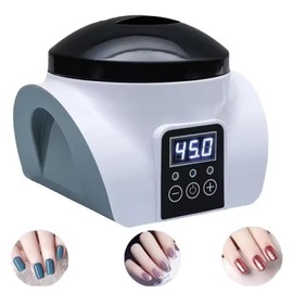 Electric Steam Nail Polish Remover Machine 36W Portable Gel Polishing Remover Nails Steamer Heater Cleaner Machine for Beauty Nail Salon At Home