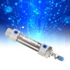Air Cylinder Pneumatic SMC Type Screwed Piston Rod 2 Action