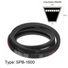 sourcing map SPB-1600 V-Belts Drive Belt 1600mm Pitch Girth 17mm