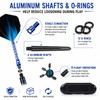 WayArrival Steel Tip Darts 24g, 3 Pack with Case and
