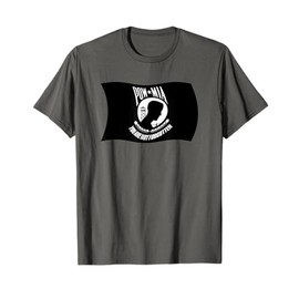 POW MIA Flag Prisoner of War Missing In Action Vietnam Iraq T-Shirt
