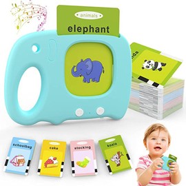Taking Flash Cards Children Learning Toys for Boys Girls Speech Learning Toys Autism Toys Preschool Educational Toy with 224 Words
