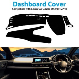 MAX COOL Non-Slip Dash Mat Suitable for Lexus UX UX200 UX250H ZA10 2018-2021 Dashboard Cover