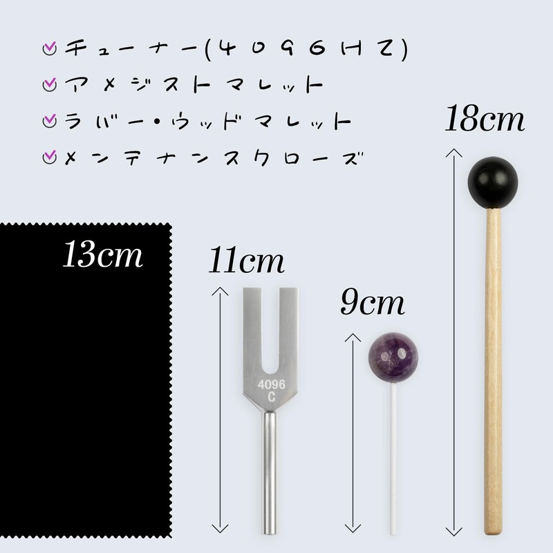 DANNY LIB Crystal Tuner 4096hz Natural Stone Purification Purple Crystal