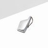 Georg Jensen 10014941 SKY Hip Flask Bottle, Clear, Width Approx.