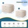 Ultra Space Saving Self Compression Organizer - Compression Packing Cubes,