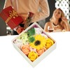 Simulation Flower Bath Soap Women Exquisite Flower Soap Gift Box