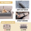 H.VERSAILTEX Couch Cover Chenille Pet Fuzzy Sofa Covers for 2
