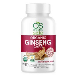 Os Organic Side Ginseng 60 Cápsulas Energía Stress