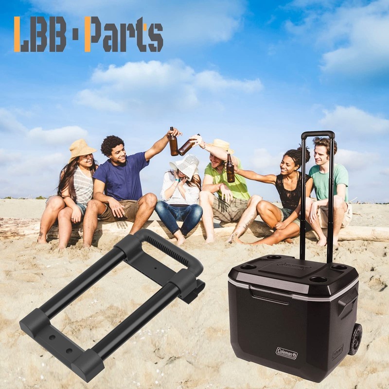 LBB-Parts Telescoping Handle for Coleman 50QT-60QT Size Rolling Cooler, Coleman