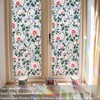 HFhyxin Flowers Window Privacy Film Window Film 3D No Glue
