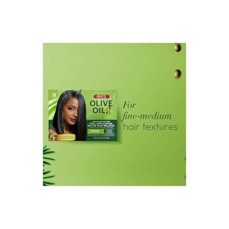 Ors Organic Root Stimulator Olive Oil No Lye Hair Relaxer-Normal