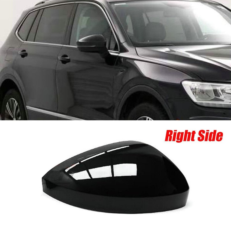 Passenger Right Side Rear Mirror Cover Black For 2017 2018