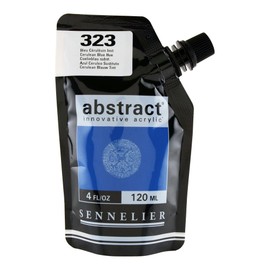 Abstract Acrylic 120ml Cerulean Blue Hue
