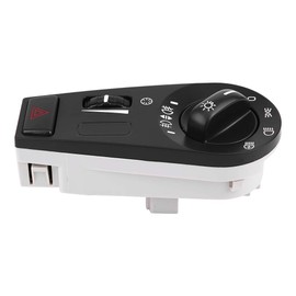 Volvo vnl 860 Emergency Light Switch + Headlight Control Switch, Black Lamp Switch Button for Truck FH12 FM VNL, 20942844 20466302for Volvo Headlight Control Button Head 20466302 20953569