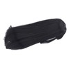 Black Doll Hair Soft Flexible Thick Hair with Bangs for