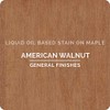 General Finishes Oil Based Penetrating Wood Stain, 1 Quart, American