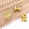 Haliwu 30 Pack Cabinet Knobs Gold Dresser Drawer Knobs, Brushed