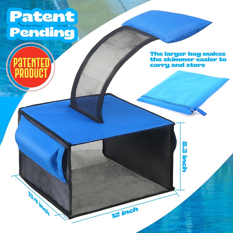 2 IN 1 Pool Leaf Catcher with Animal Saving Escape