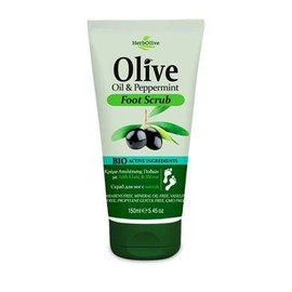 HerbOlive Foot Scrub Olive Oil & Peppermint 150 ml 40193