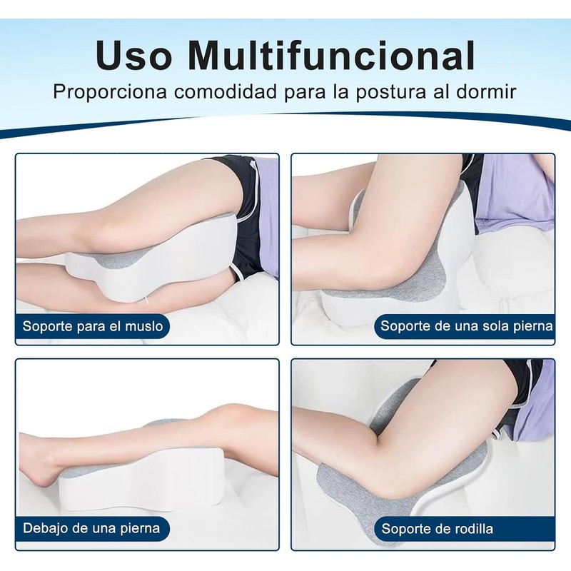Almohada Ortopédica para Piernas y Rodillas