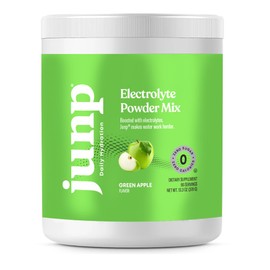 JUNP Hydration Electrolyte Powder, Electrolytes Drink Mix, Hydration Mix, Sugar Free, Gluten Free, 0 Calories, 0 Carbs, Keto Friendly, NON - GMO Kosher, 90 Servings. (Peach)… (Green Apple)
