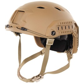 MFH Helmet, fast-paracaidista, Coyote, Rails, abs-plástico