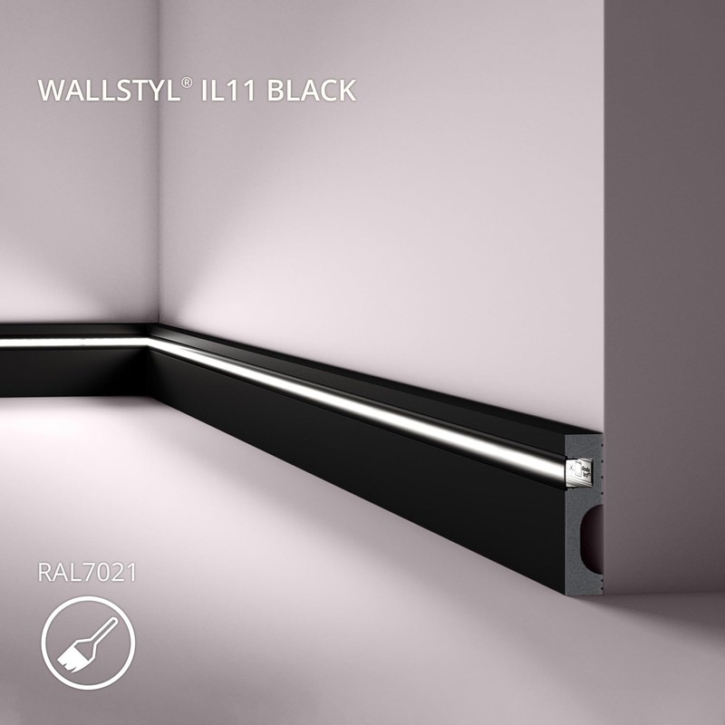 IL11 BLACK WALLSTYL Light Strips - 80 x 20 x
