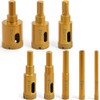 xelea Diamond Hole Saw Kit Tile Core Drill Bits Set