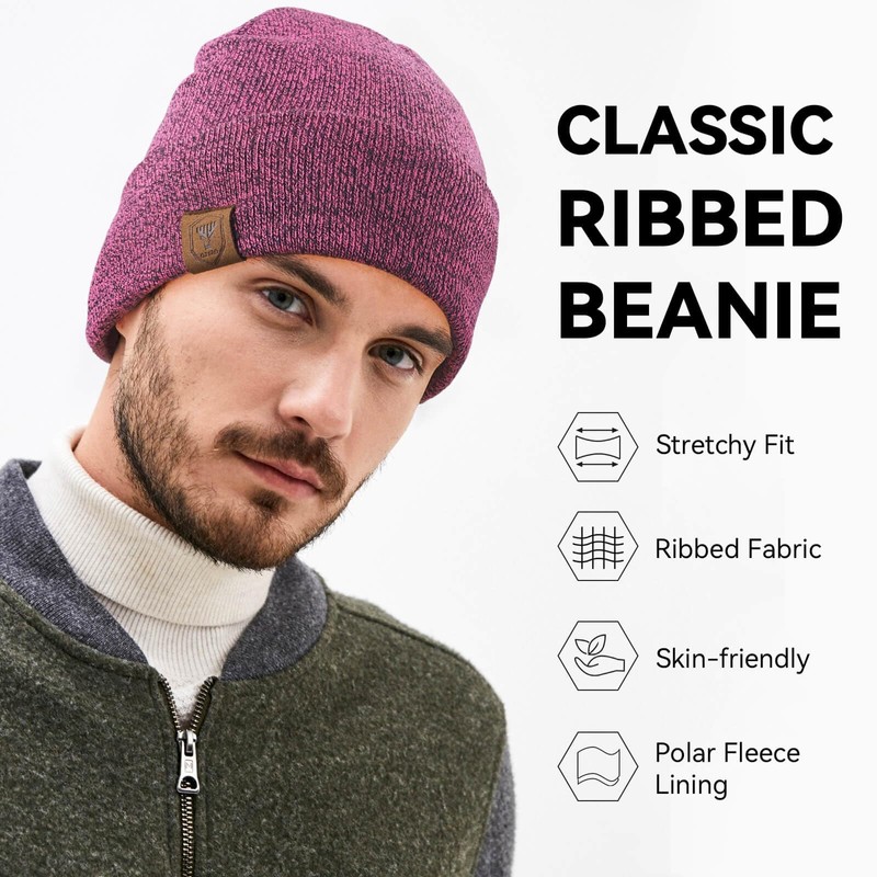 OZERO Womens Winter Slouchy Beanie Stocking Hat Cold Proof Polar