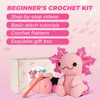 Gipony Crochet Kit for Beginners, Crochet Animal Kits,Crocheting Kit for
