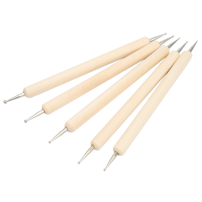 Clay Sculpting Tools Kit 33pcs Ball Stick Silicone Pen Portable