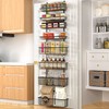Moforoco Over The Door Pantry Organizer, Pantry Door Organizer Shelves,