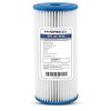 Hydronix SPC-45-1020 Universal Whole House Sediment Pleated Water Filter, Washable