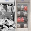 ANZORG Dual Sided Hanging Shoe Organizer for Closet with Rotating