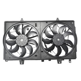 Radiator Cooling Fan Assembly Compatible with 2014-2020 Nissan Rogue 2.5L Engine,Electric Radiator Cooling Fan Mount Kit