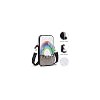 Bolso cruzado de neopreno para celular con correa desmontable –