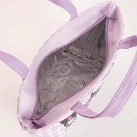 Roffatide Kuromi Lunch Bag for Work Reusable Insulated Lunch Box Travel Picnic Container Thermal Cooler Sack Lunch Tote Bag for Women A