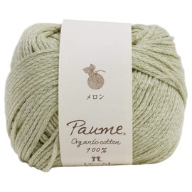 Hamanaka 2428 Pom Lily Fruit Dyed Yarn, Medium Thick, Col.504 Melon, 0.9 oz (25 g), Approx. 28.7 ft (78 m)