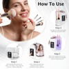 Electric Makeup Brush Cleaner Machine, Portable Cosmetic Brush Washer and