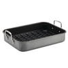 Rachael Ray Brights Hard Anodized Nonstick Roaster / Roasting Pan