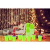cssopenss 500 pcs Fluorescent Green Plastic Shot Glasses Green shot
